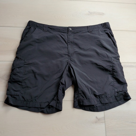 Columbia Other - Columbia PFG Shorts Mens‎ 44 (Fits 42) Black Omni-Shield Fishing 10" Inseam